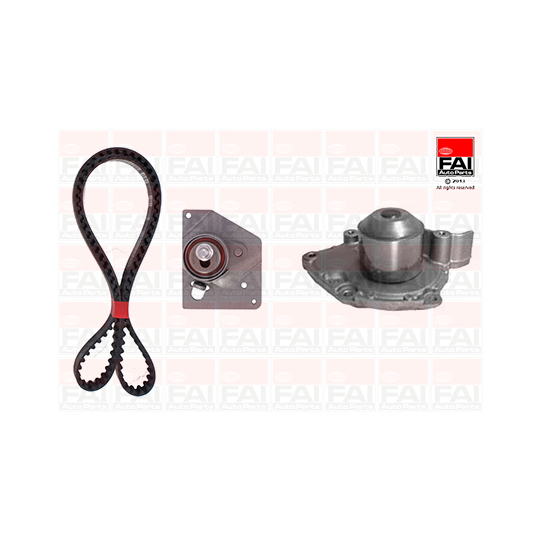 TBK356-6327 - Water Pump & Timing Belt Set 