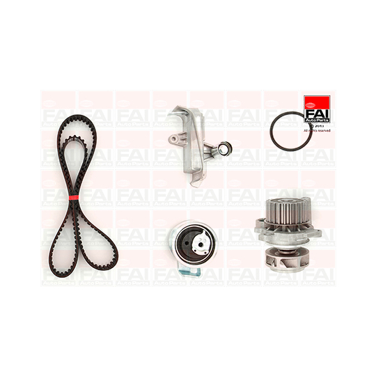 TBK385-6128 - Water Pump & Timing Belt Set 