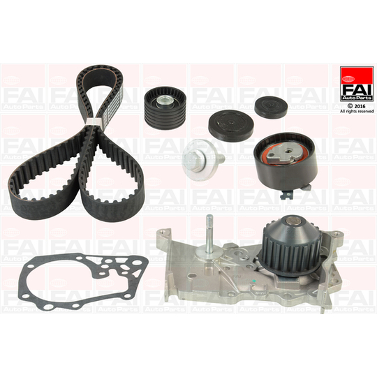 TBK460-6609 - Water Pump & Timing Belt Set 