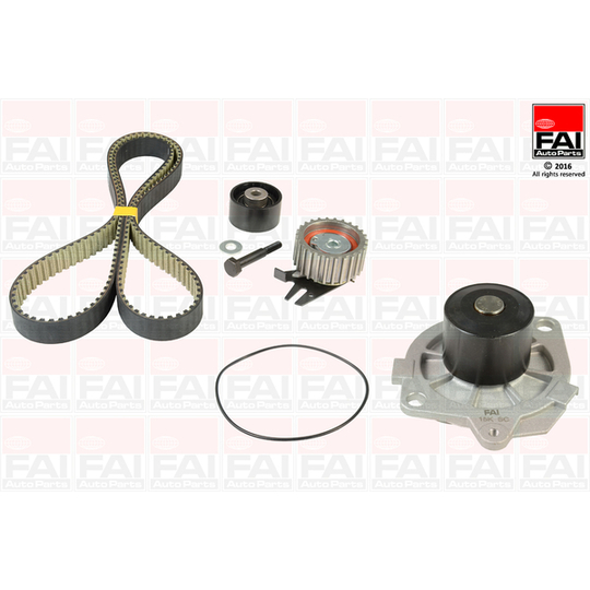 TBK493-6228 - Water Pump & Timing Belt Set 