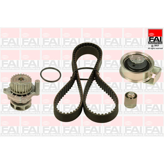 TBK476-6128 - Water Pump & Timing Belt Set 