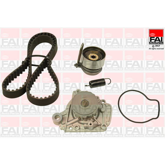 TBK503-6270 - Water Pump & Timing Belt Set 