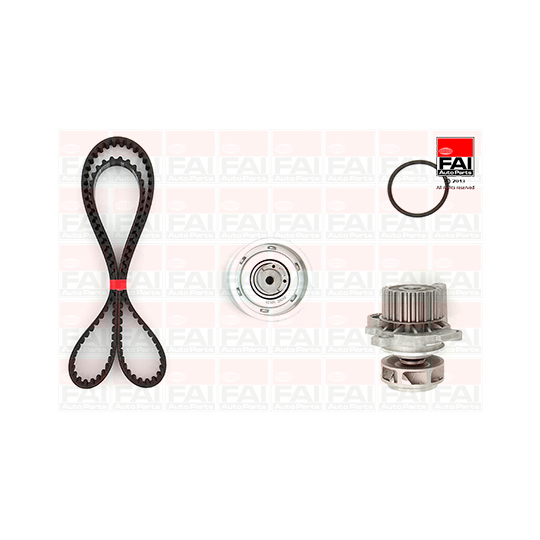 TBK90-6128 - Water Pump & Timing Belt Set 