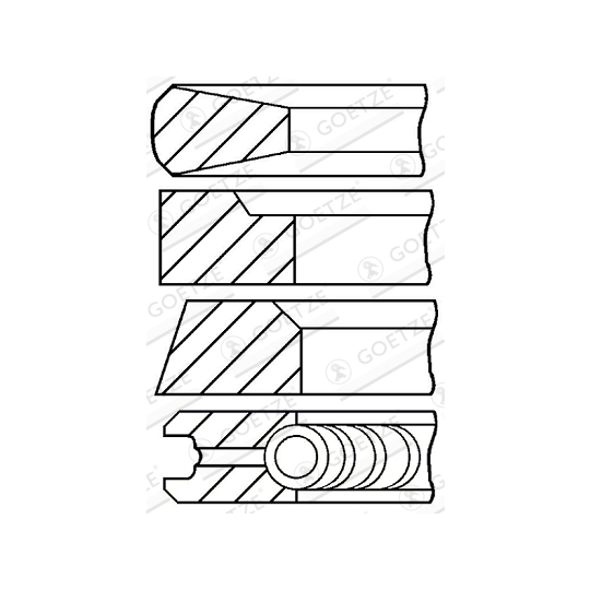 08-132000-10 - Piston Ring Kit 