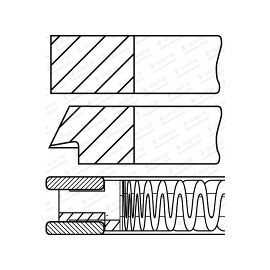 08-141300-10 - Piston Ring Kit 