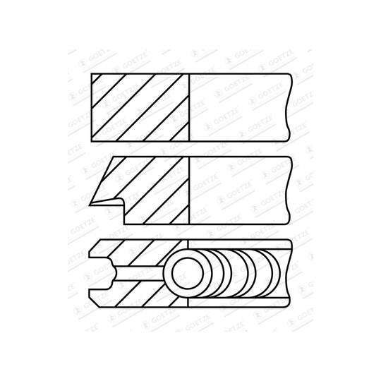 08-148307-00 - Piston Ring Kit 