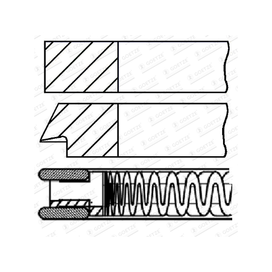 08-424400-00 - Piston Ring Kit 