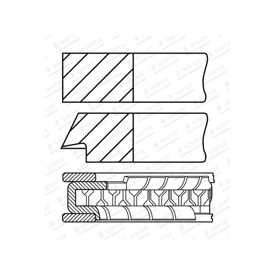 08-430100-00 - Piston Ring Kit 