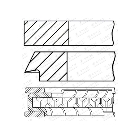 08-446700-00 - Piston Ring Kit 