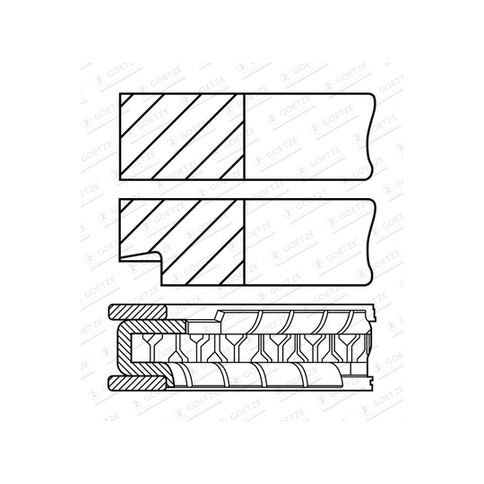 08-452207-00 - Piston Ring Kit 