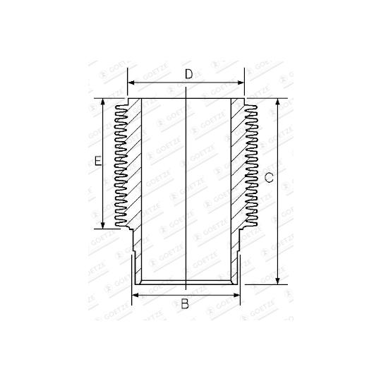 14-000350-00 - Cylinder Sleeve 