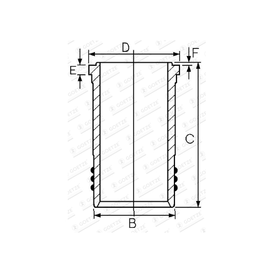 14-450880-00 - Cylinder Sleeve 