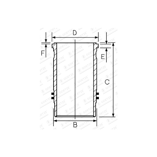 14-450480-00 - Cylinder Sleeve 