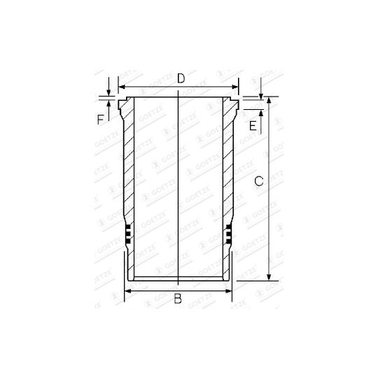 14-450890-00 - Cylinderhylsa 