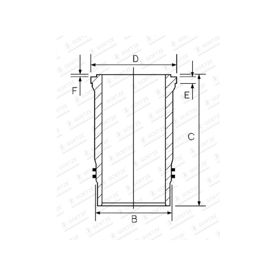 14-480080-00 - Cylinder Sleeve 