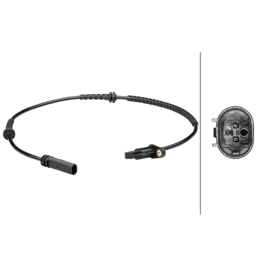 6PU 012 679-521 - Sensor, wheel speed 