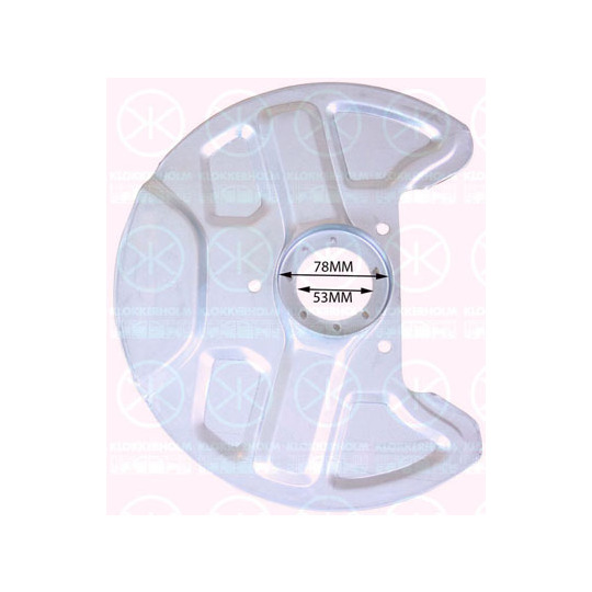 9040370 - Splash Panel, brake disc 