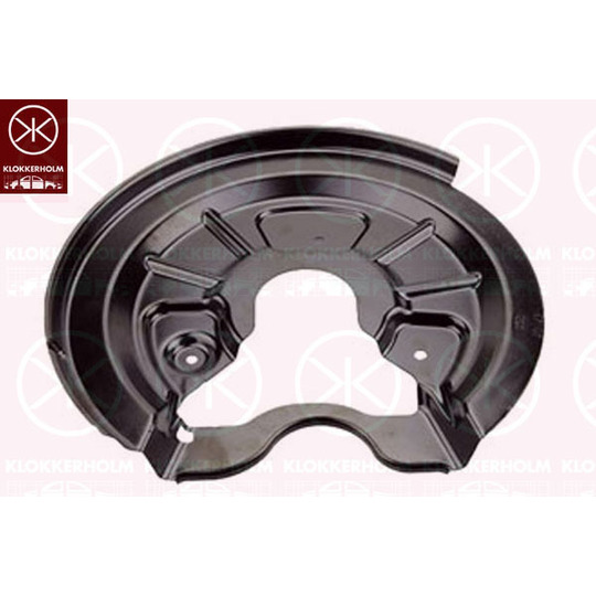 9534877 - Splash Panel, brake disc 