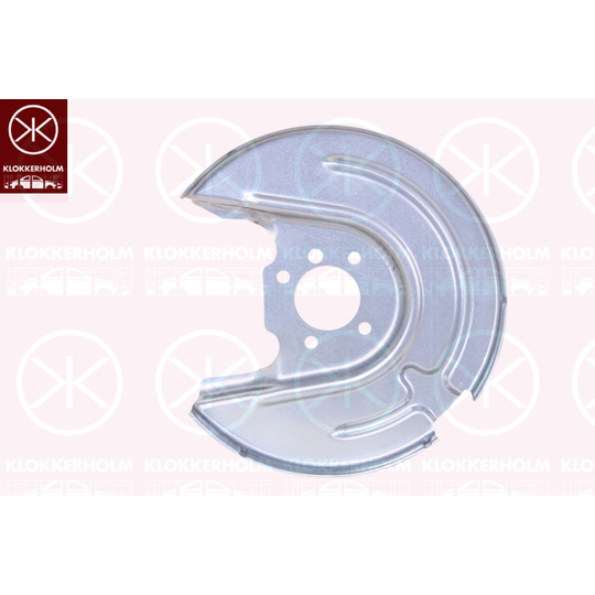 9535877 - Splash Panel, brake disc 