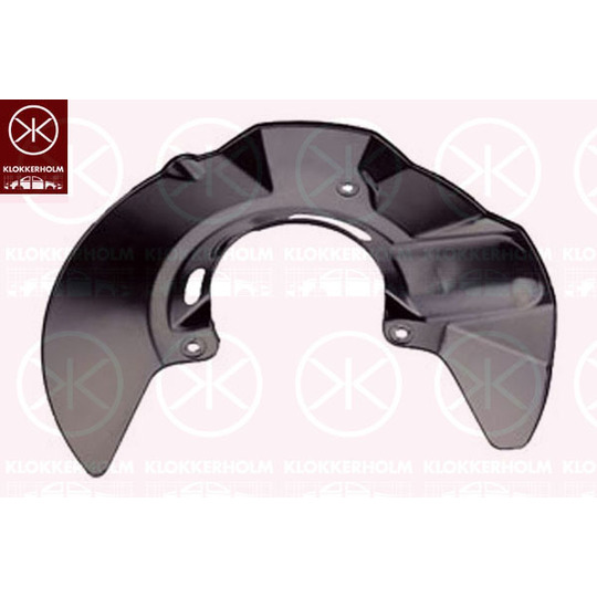 9568377 - Splash Panel, brake disc 