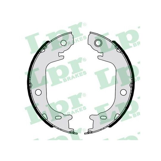 01173 - Brake Shoe Set, parking brake 