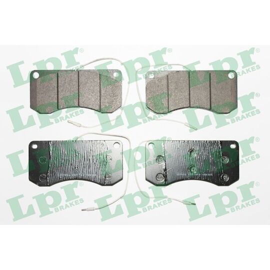 05P1148 - Brake Pad Set, disc brake 