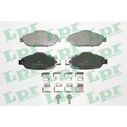 05P1471K - Brake Pad Set, disc brake 