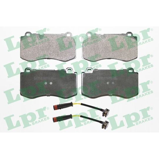 05P1506A - Brake Pad Set, disc brake 