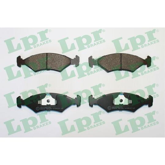 05P1696 - Brake Pad Set, disc brake 