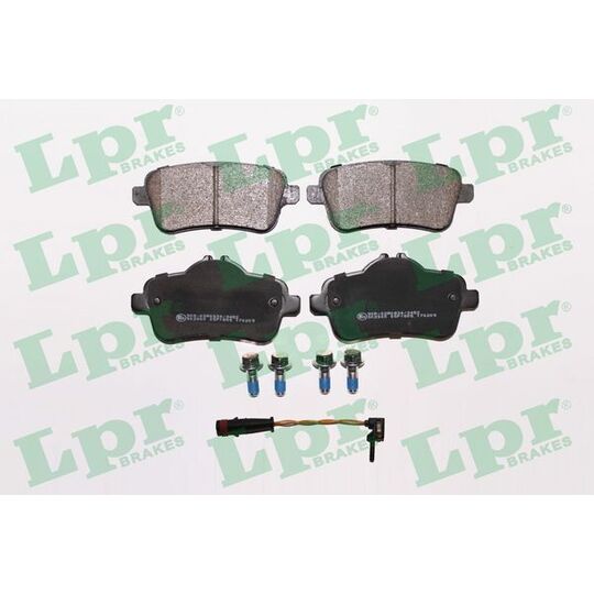 05P1805A - Brake Pad Set, disc brake 