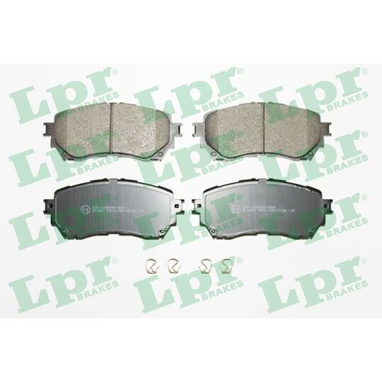 05P1916 - Brake Pad Set, disc brake 