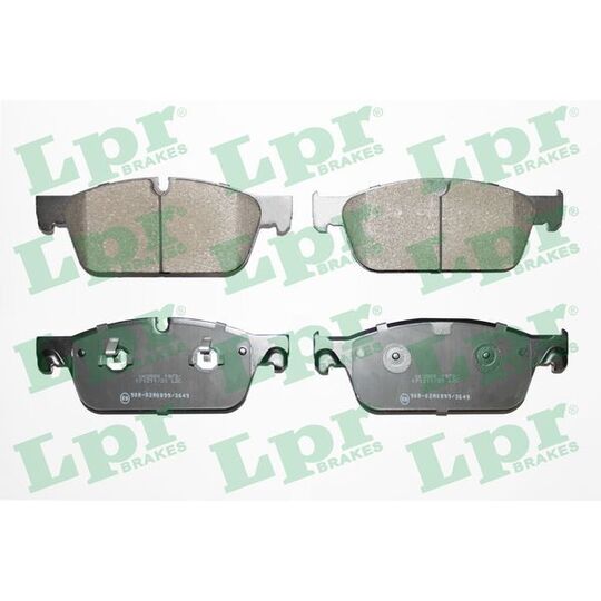 05P1973 - Brake Pad Set, disc brake 