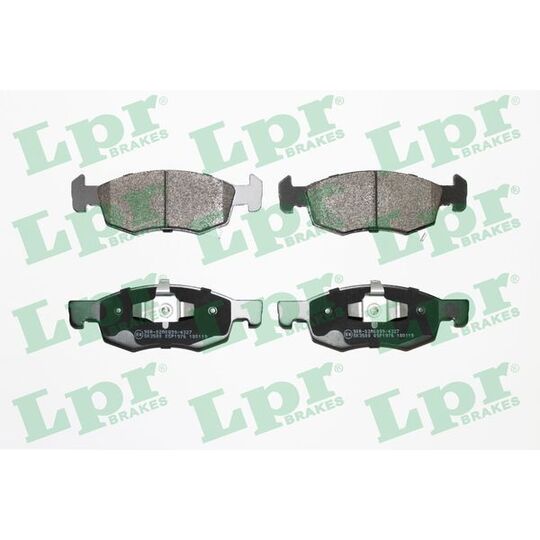 05P1976 - Brake Pad Set, disc brake 