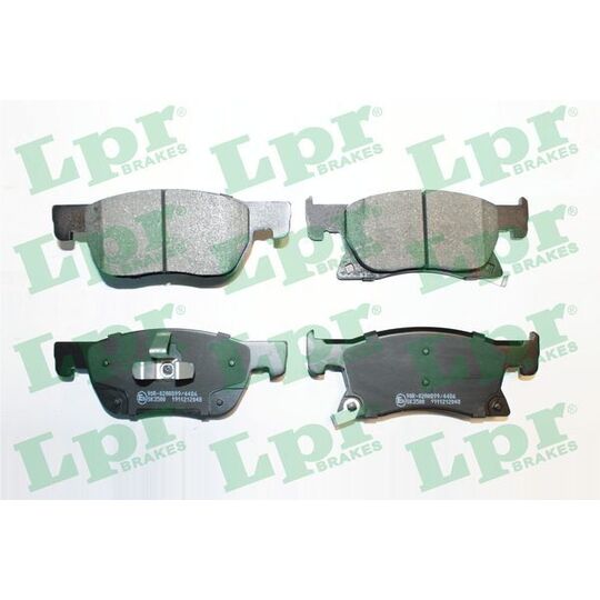 05P2048 - Brake Pad Set, disc brake 