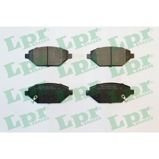 05P2049 - Brake Pad Set, disc brake 