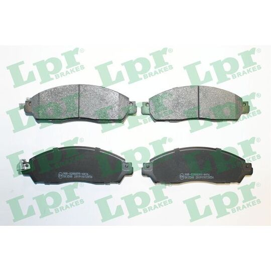 05P2056 - Brake Pad Set, disc brake 