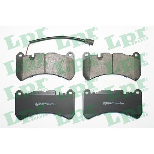 05P2073 - Brake Pad Set, disc brake 