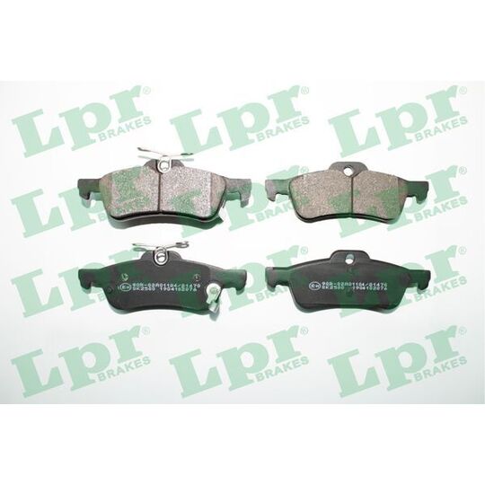 05P2076 - Brake Pad Set, disc brake 