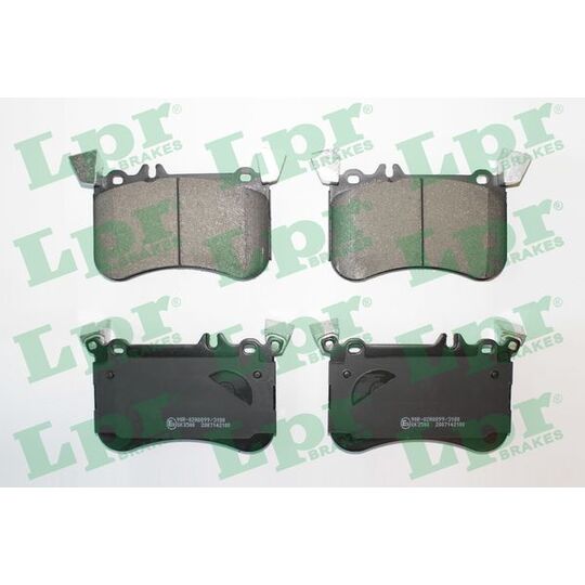 05P2100 - Brake Pad Set, disc brake 