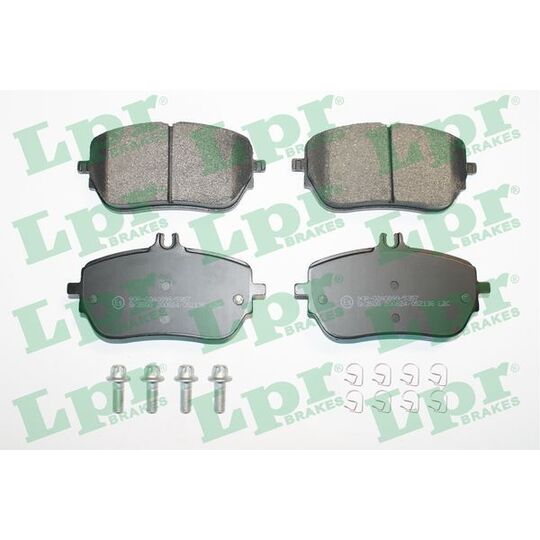 05P2136 - Brake Pad Set, disc brake 