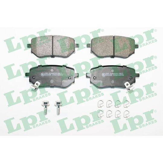 05P2150 - Brake Pad Set, disc brake 