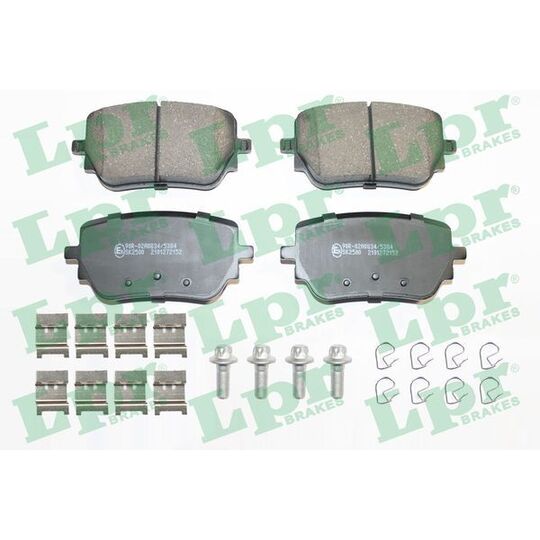 05P2152K - Brake Pad Set, disc brake 