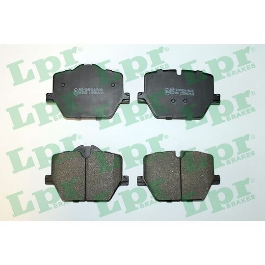 05P2160 - Brake Pad Set, disc brake 