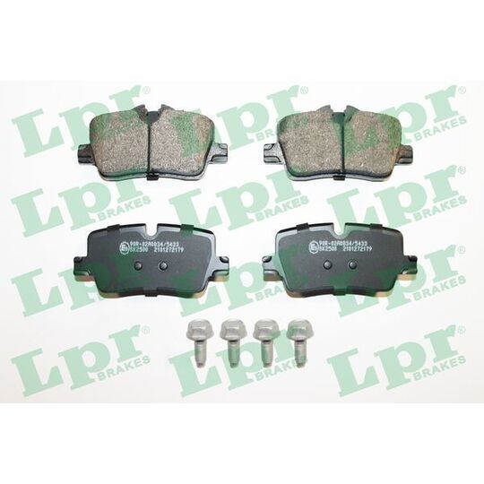 05P2179 - Brake Pad Set, disc brake 