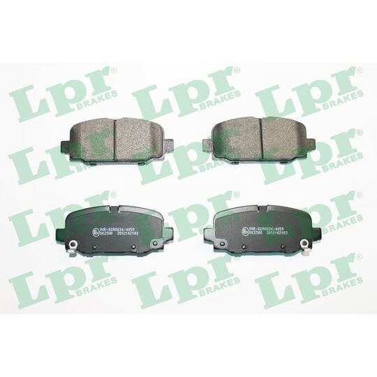 05P2183 - Brake Pad Set, disc brake 