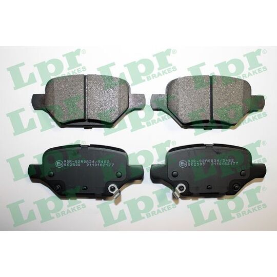 05P2177 - Brake Pad Set, disc brake 