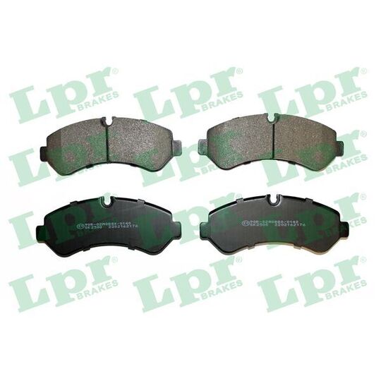 05P2176 - Brake Pad Set, disc brake 