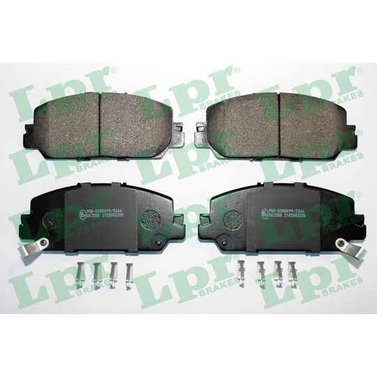 05P2200 - Brake Pad Set, disc brake 