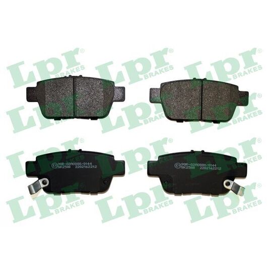 05P2212 - Brake Pad Set, disc brake 