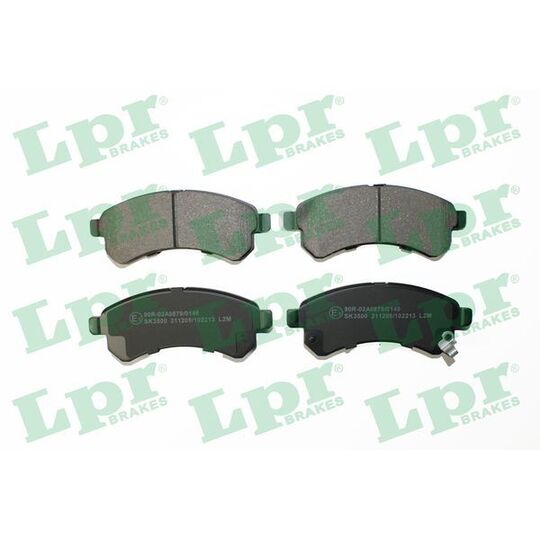 05P2213 - Brake Pad Set, disc brake 